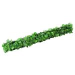 Konstgjord Häck Privatliv för Uteplats och Väggdekoration Naturlig Känsla Enkel Montering Ljusgrön 300 X 150 Cm