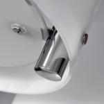 LED Taklampa 3-Lampa E27 40 W Krom och Akryl Varmvit Modern för Vardagsrum Ø64 X H20 Cm