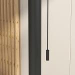 Golvlampa Utomhuslampa Vit av Plast för Inomhus och Utomhus Solcellslampa USB Uppladdningsbar och Dimbar IP44