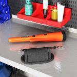 Metalldetektor Bärbar Pekare med LED Indikator Orange av Plast för Jakt och Reliker Vattentät Metalldetektor med Spole