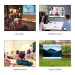 Projektorduk 4:3, Bioduk för Presentation, Hem eller Kontor, Vit