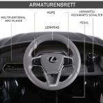 Barnelbil Lexus för Barn 3–6 År, med MP3-musik, Svart, 106 x 43 x 44 cm