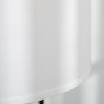 Golvlampa Stålampe Modern Design Svart av Metall för Vardagsrum och Sovrum Lampa med Skärm och 180 cm Kabel 64 x 38 x 163,5 cm