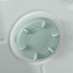 Hjälpall och Inlärningstorn för Barn, Säkert Montessoritorn med 2 Steg, Praktisk Köksstege för Små Barn, Blå, 25 kg