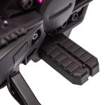 Elektrisk Barnmotorcykel 12V med Träningshjul, Signalhorn och Startljud, 3 km/h, Rosa