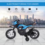 Elektrisk Motorcykel för Barn med Stödhjul och Musik Rolig Körupplevelse för Små Barn Röd 3-6 År